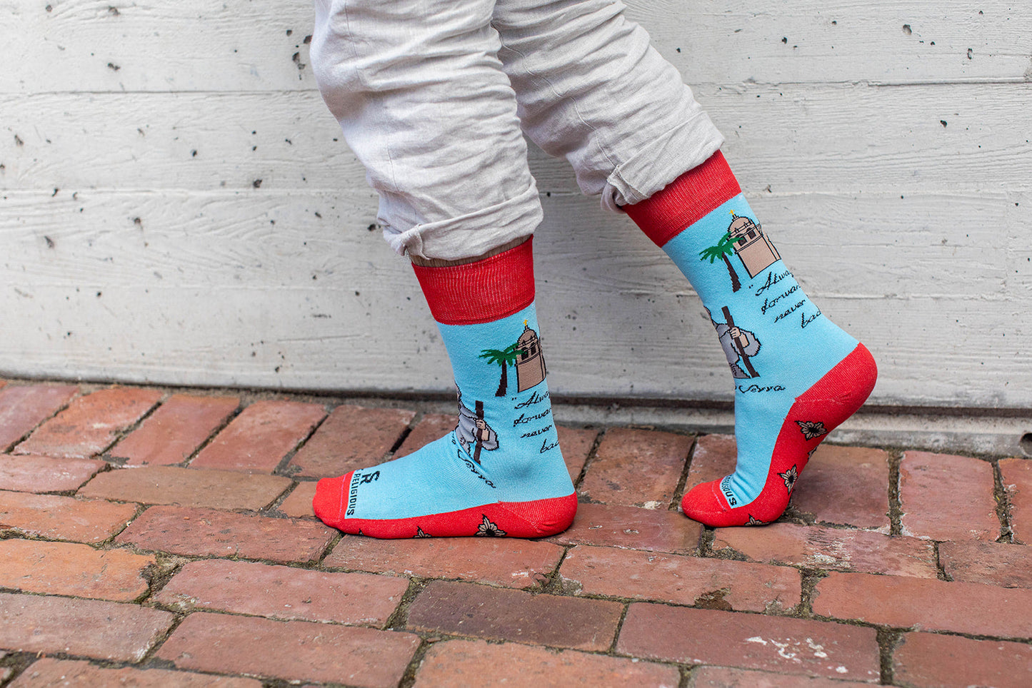 St. Junipero Serra Adult Socks