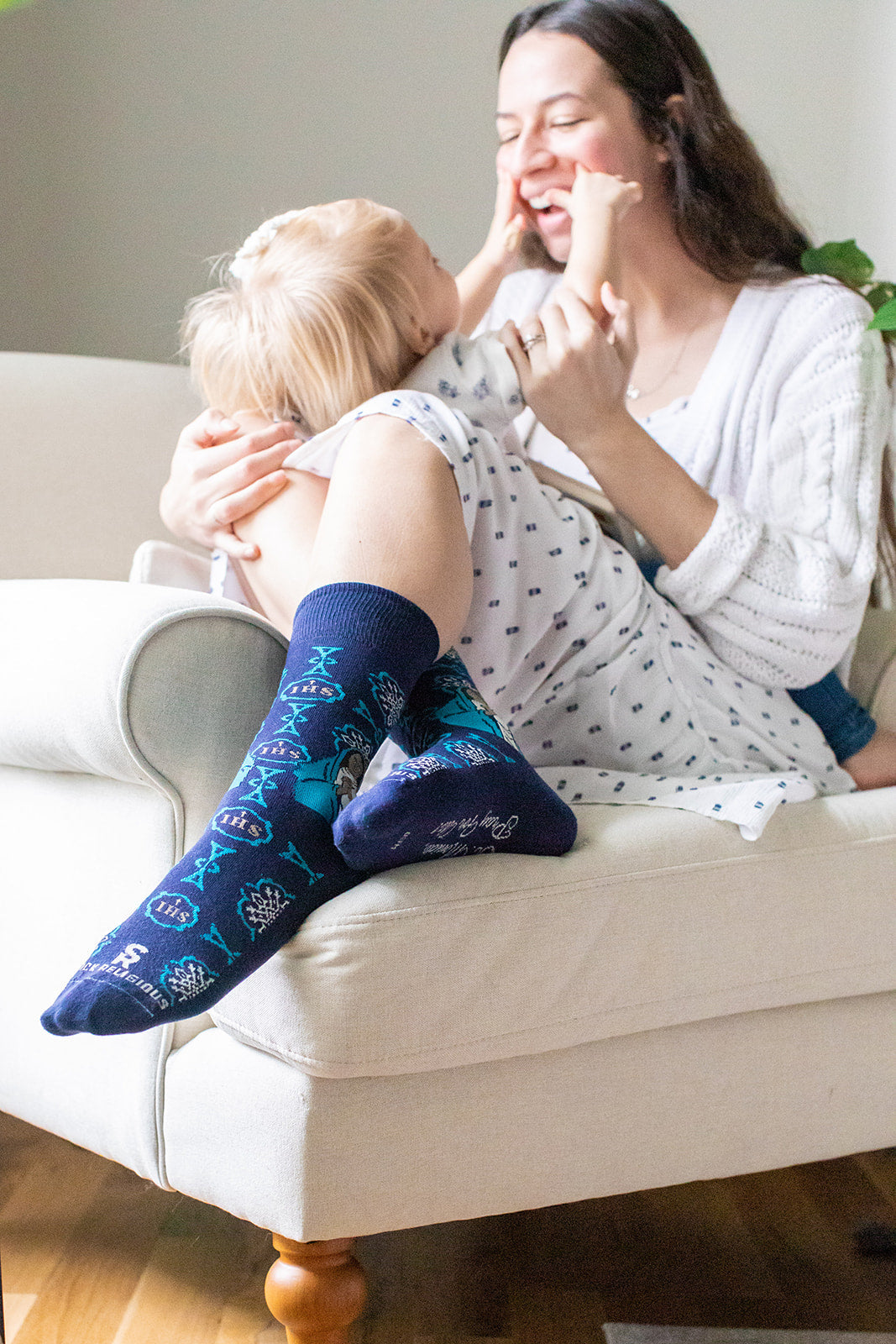 St. Monica Adult Socks