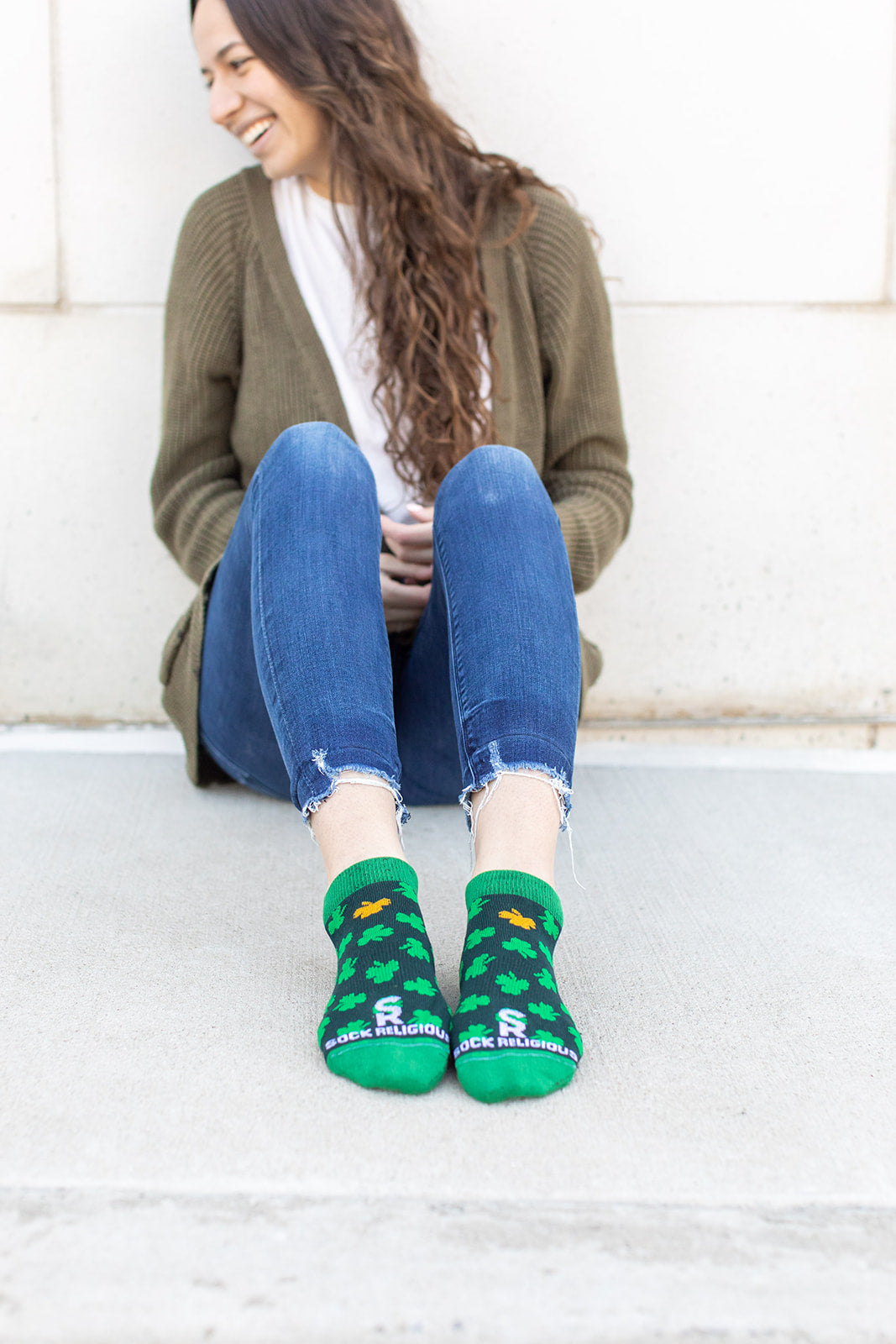 St. Patrick No Show Socks