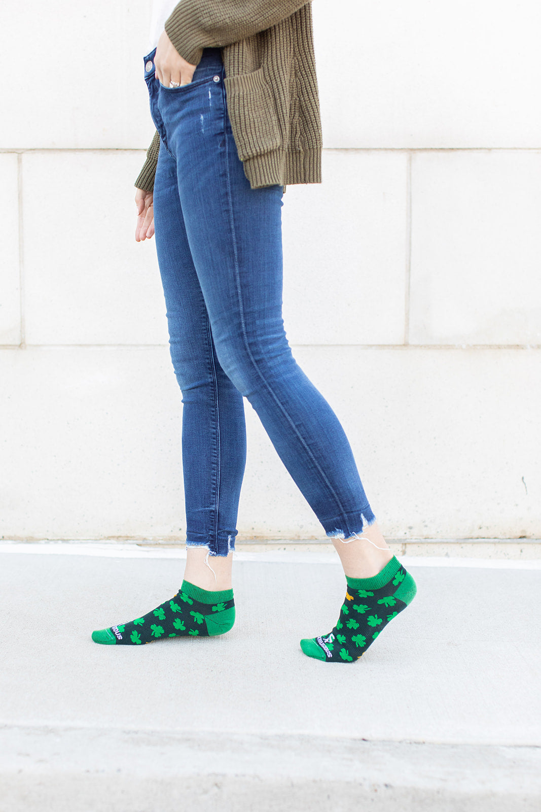 St. Patrick No Show Socks
