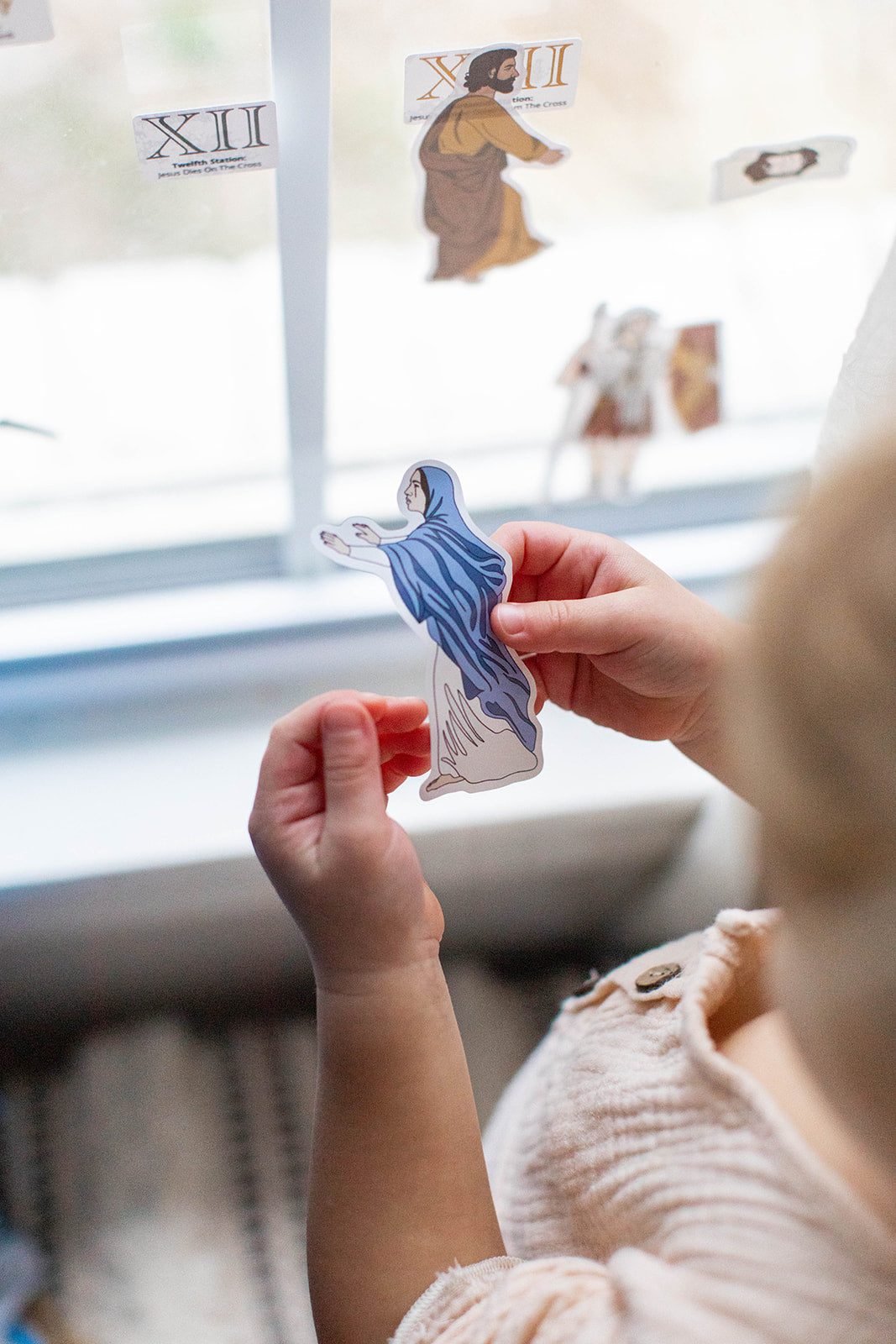 Stations of the Cross Cling Set