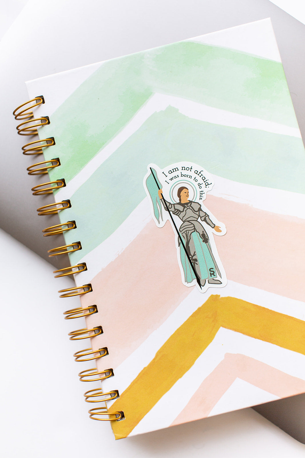 I am Not Afraid - St. Joan of Arc Sticker