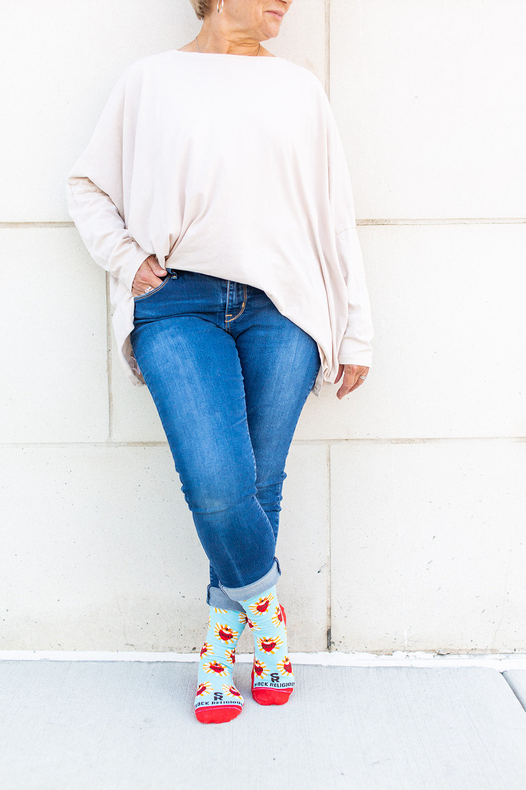 Sacred Heart Adult XL Socks