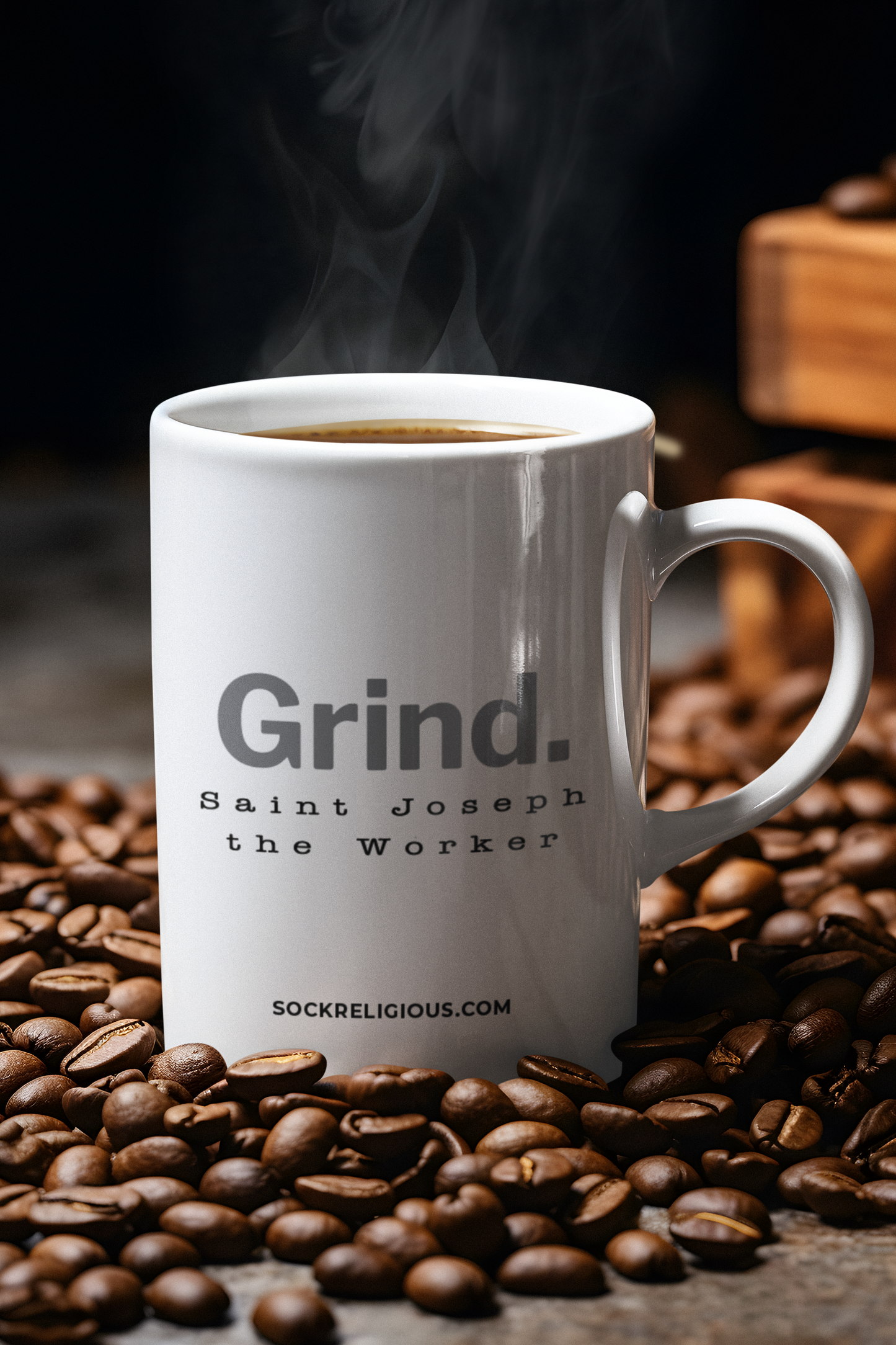 Grind. - St. Joseph the Worker Coffee Mug - 11 oz.