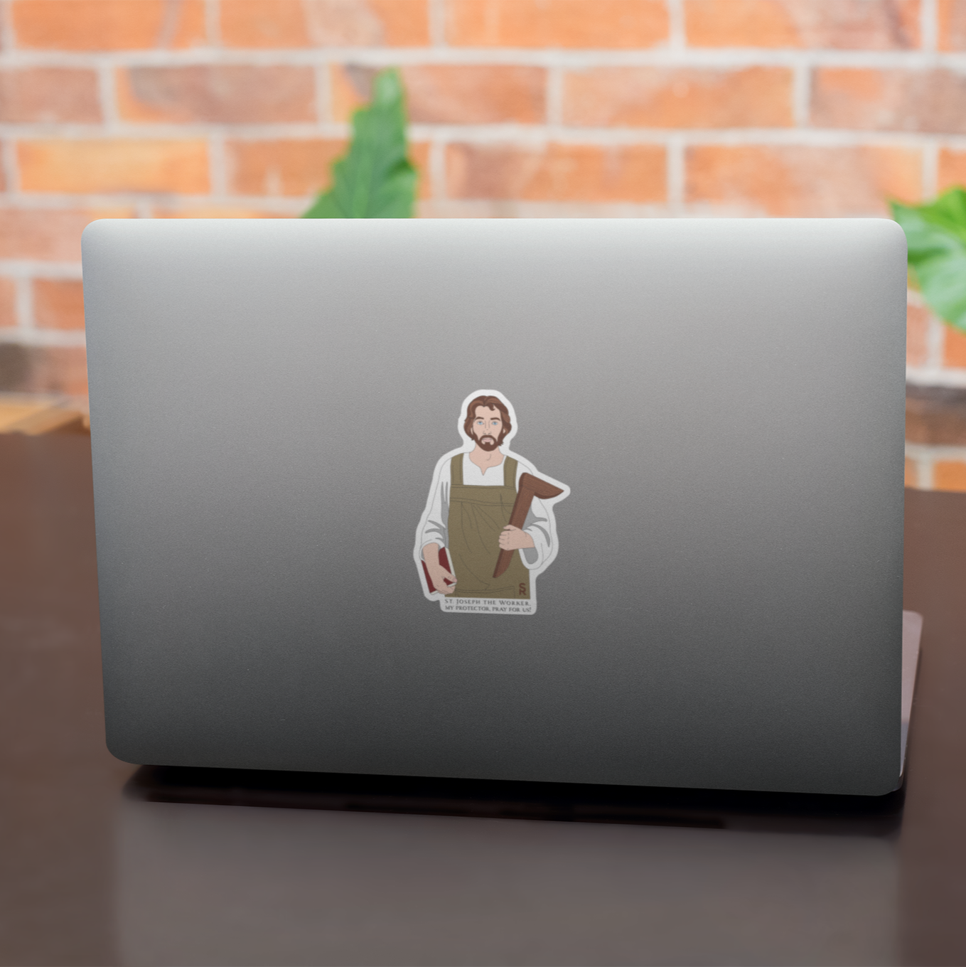 St. Joseph the Worker Sticker