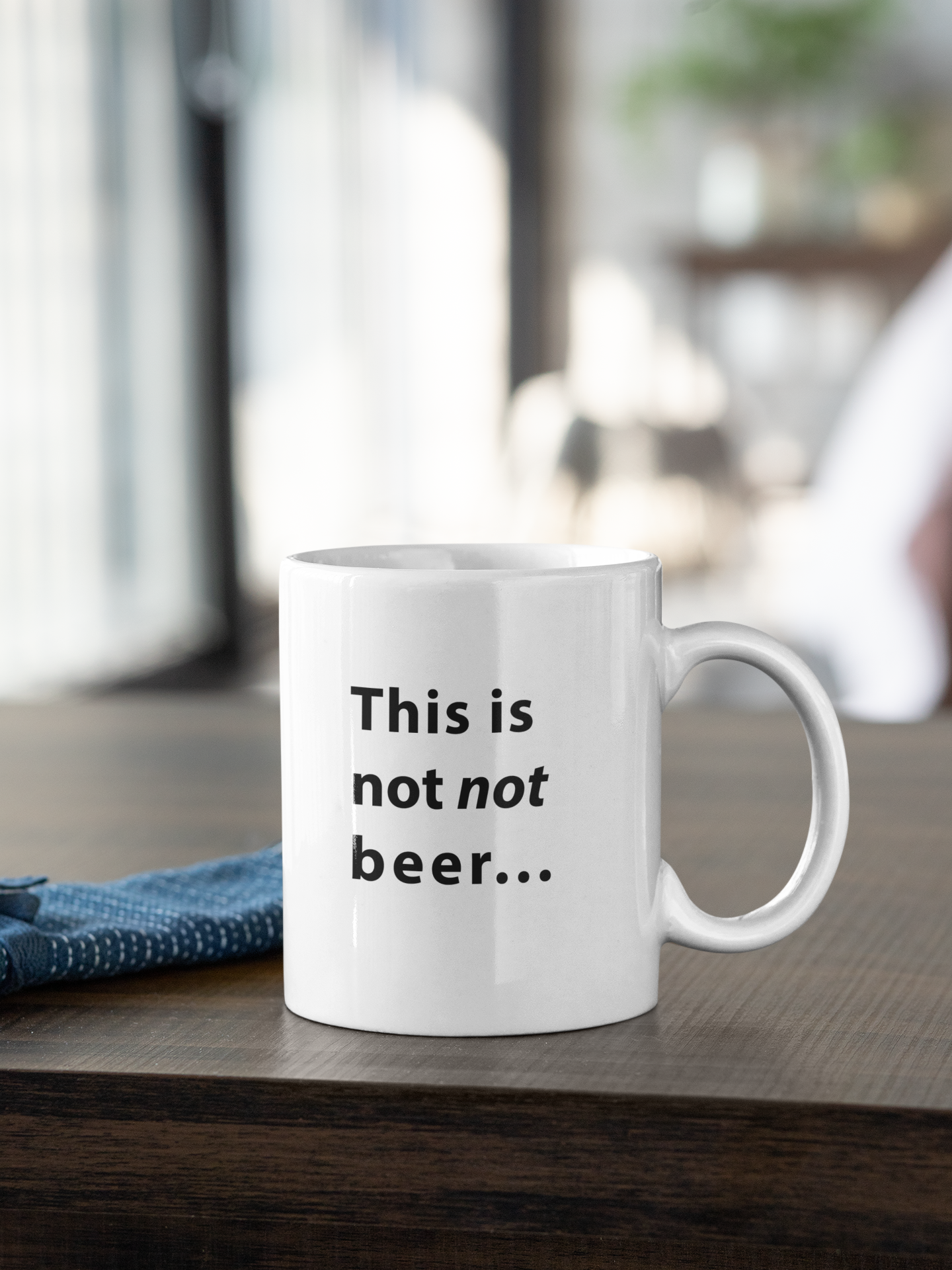 Not Not Beer Coffee Mug - 11 oz.