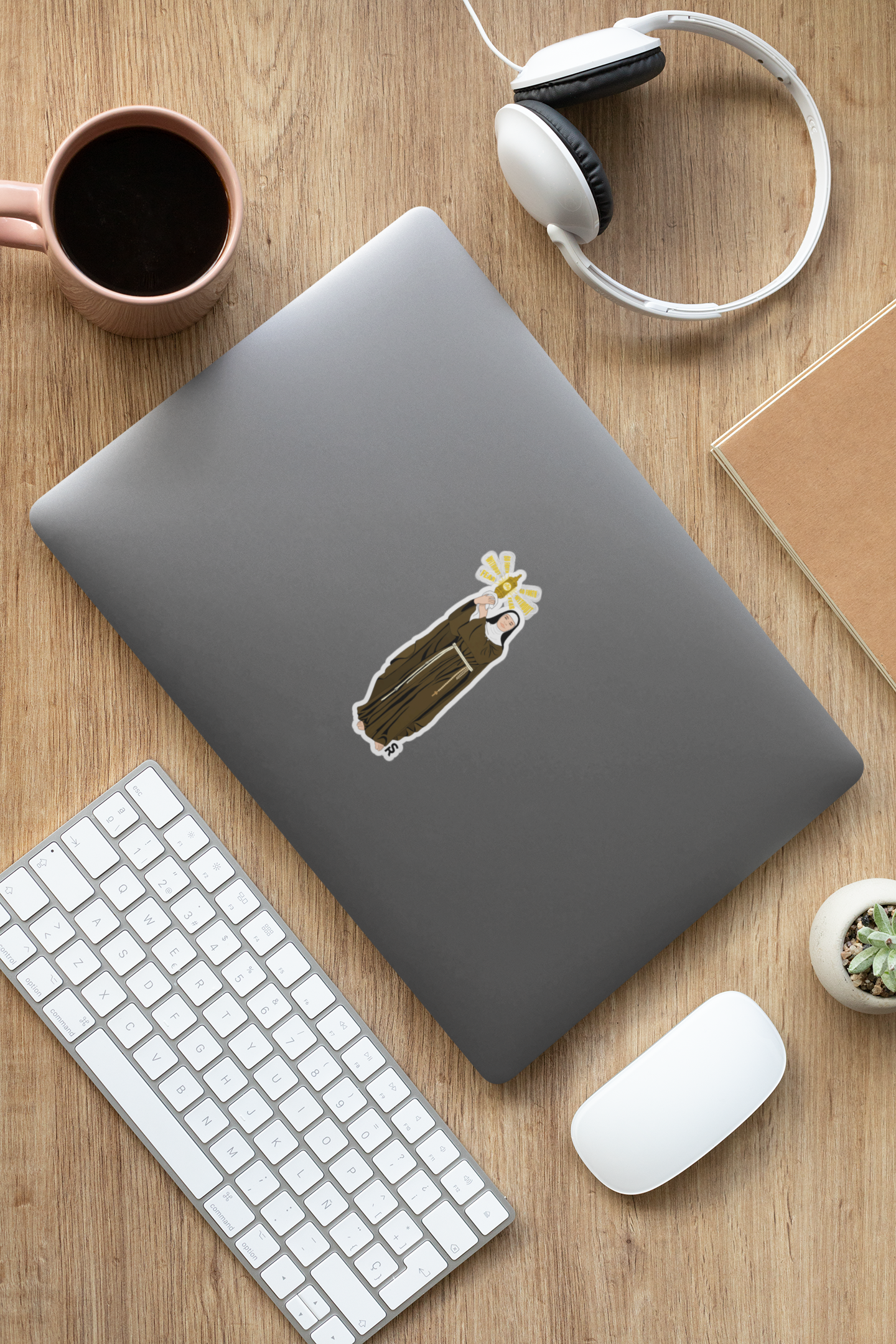 St. Clare of Assisi Sticker