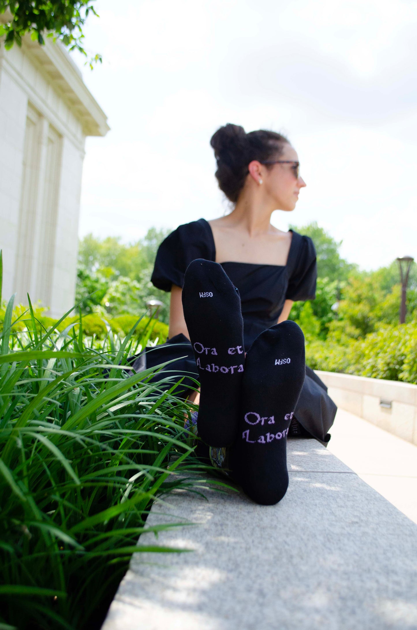 St. Scholastica Adult Socks