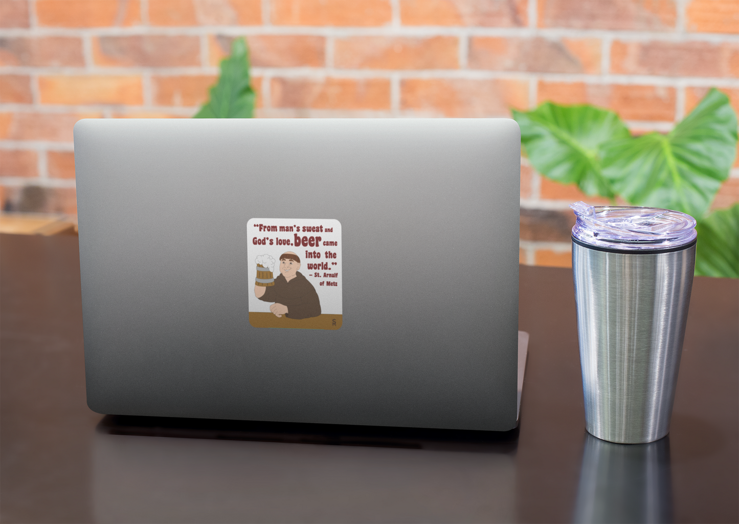 Monk Sticker