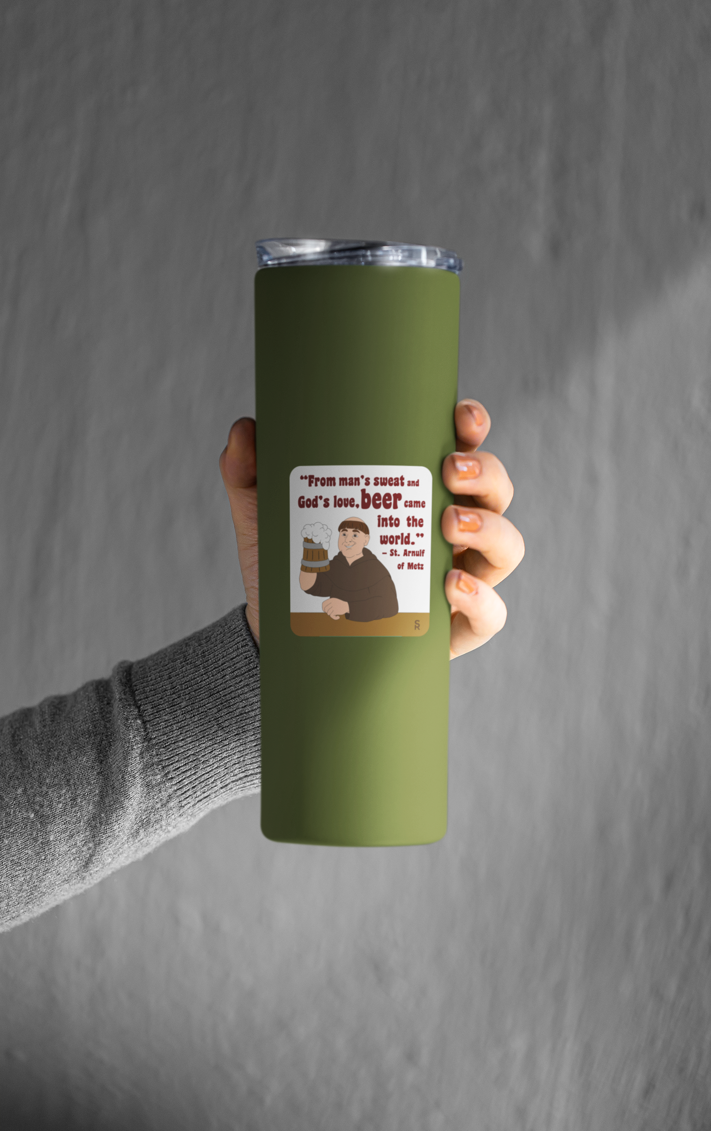 Monk Sticker