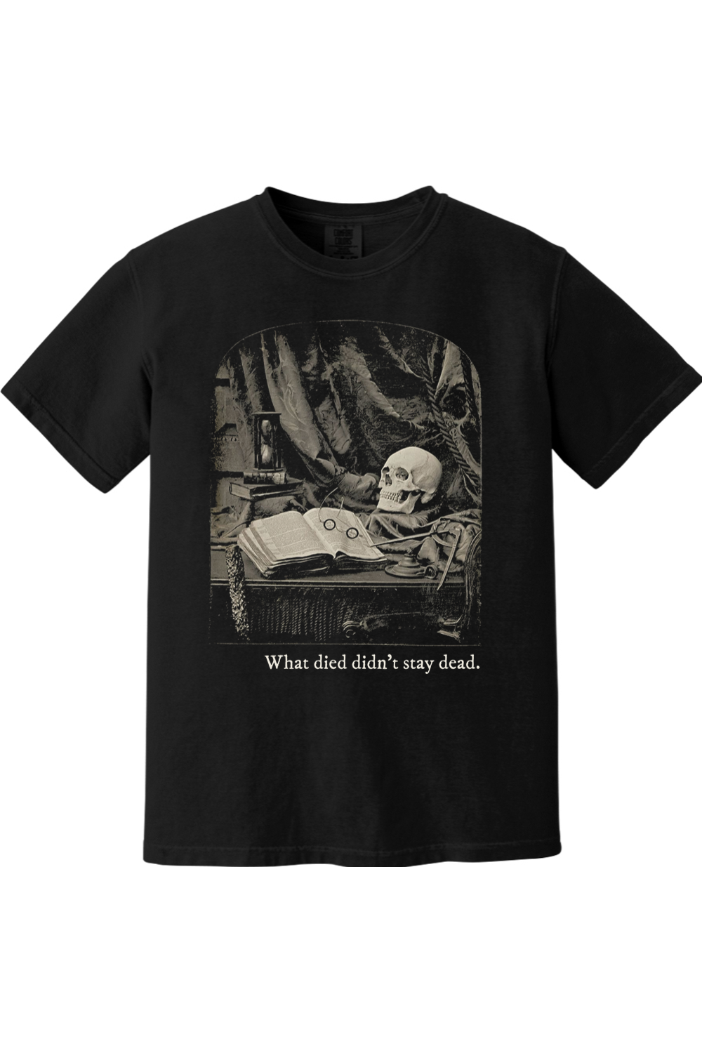 What Died Didn't Stay Dead Adult T-Shirt - Comfort Colors