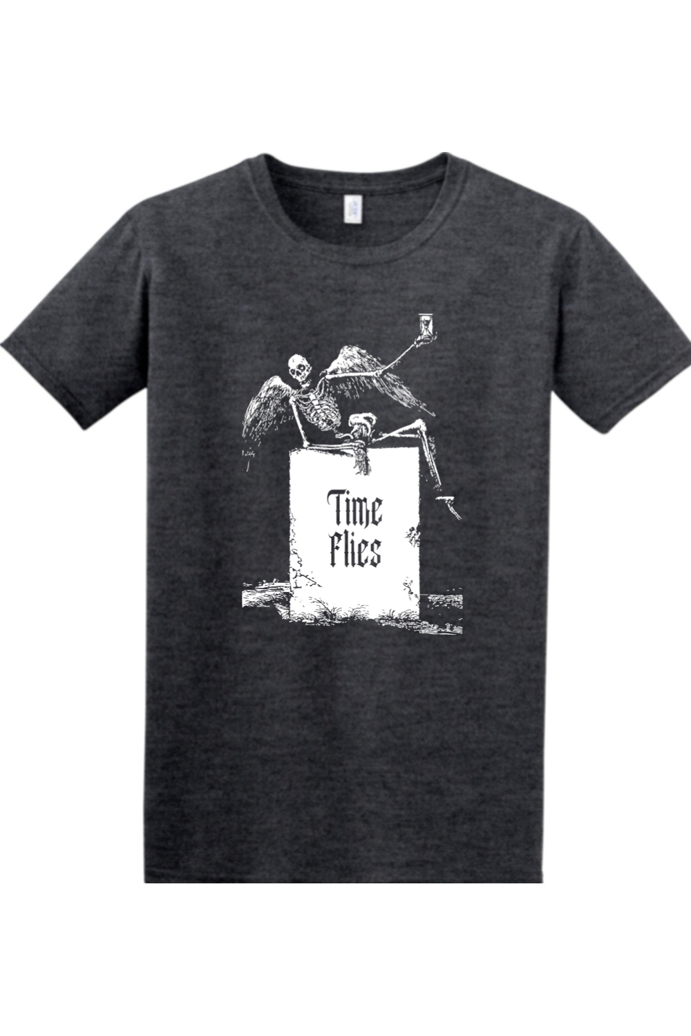 Time Flies - Memento Mori Adult T-Shirt