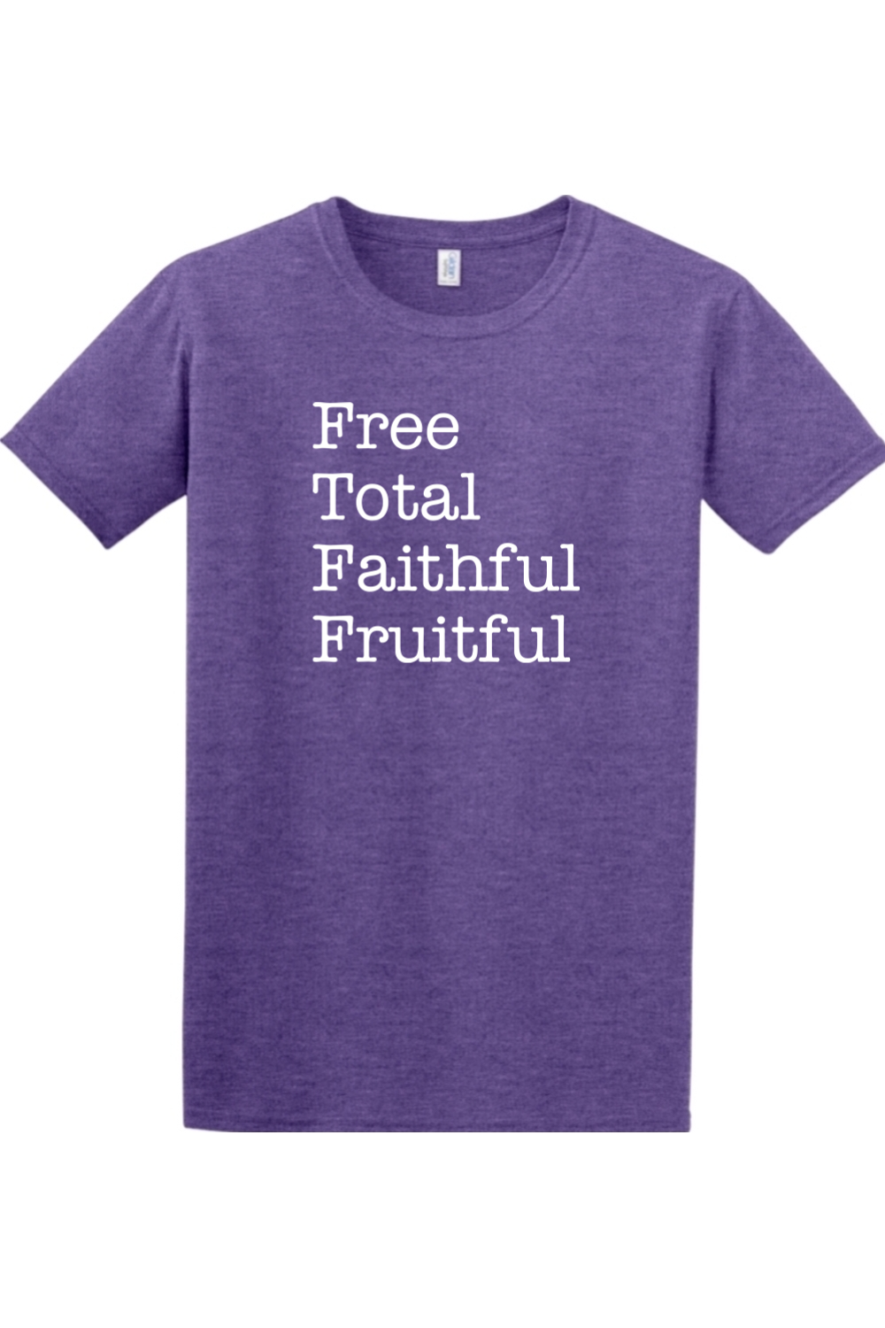 Free Total Faithful Fruitful - Theology of the Body Adult T-shirt