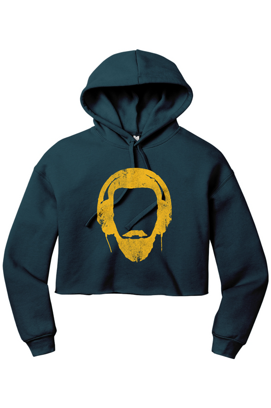 Monk Rockin' Headphones - Women’s Boxy Hoodie