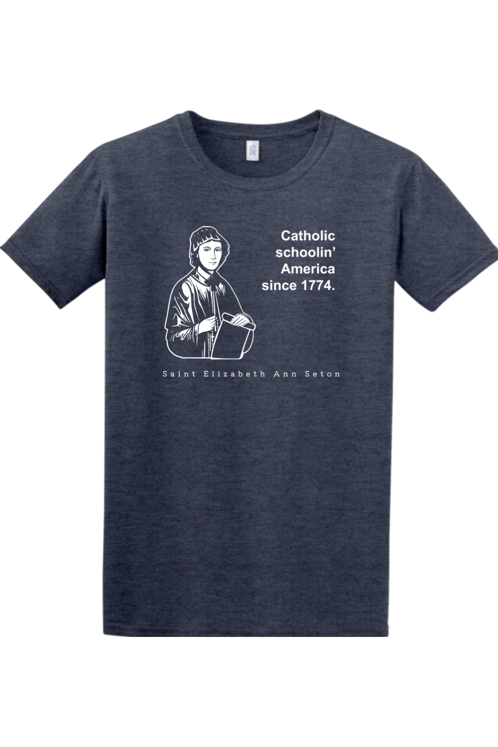 Catholic Schoolin' - St. Elizabeth Ann Seton Adult T-Shirt