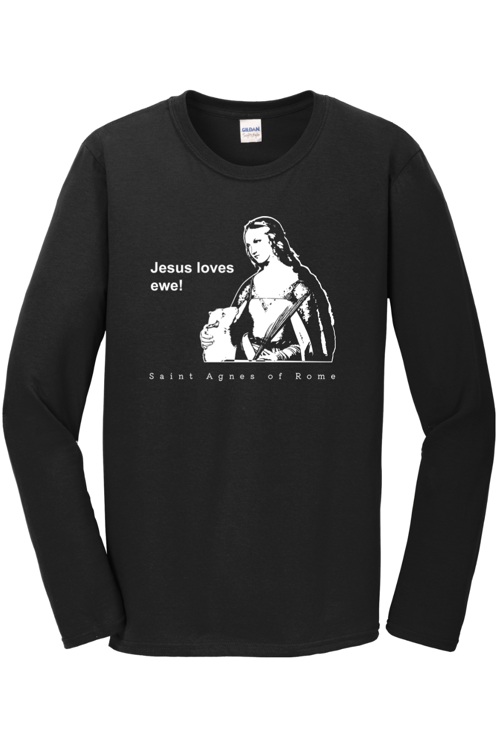 Jesus Loves Ewe - St. Agnes Long Sleeve