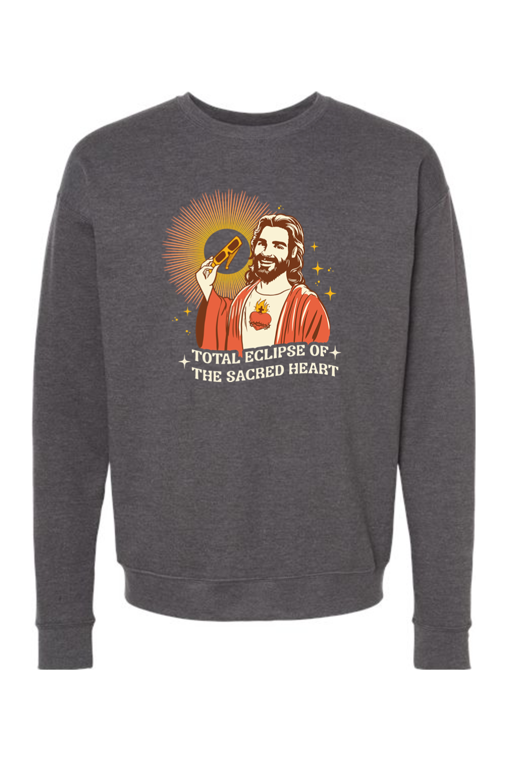 Total Eclipse of the Sacred Heart - Crewneck Sweatshirt