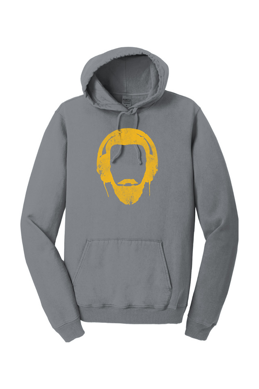 Monk Rockin' Headphones - Unisex Hooded Sweatshirt