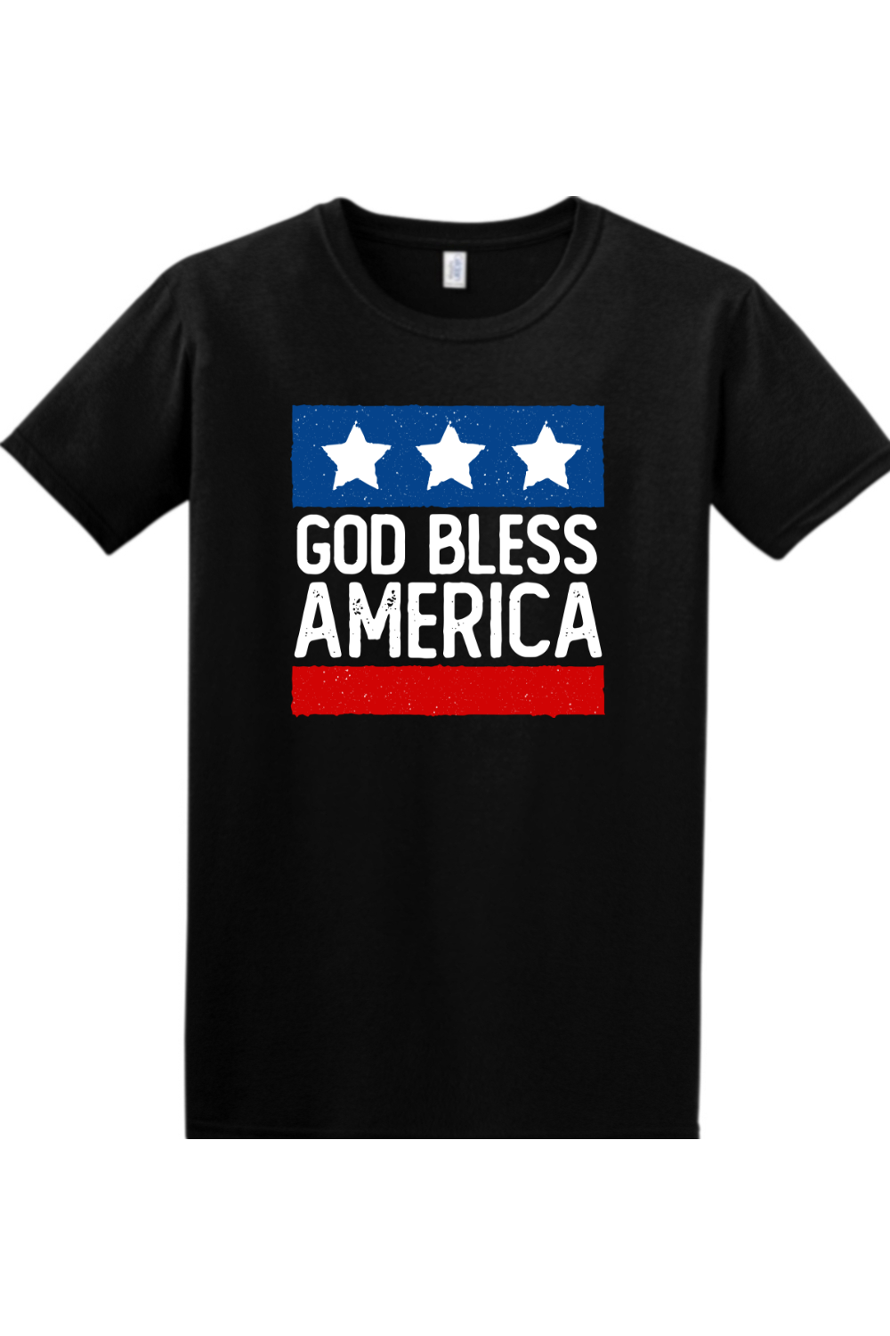 God Bless America Adult T-Shirt