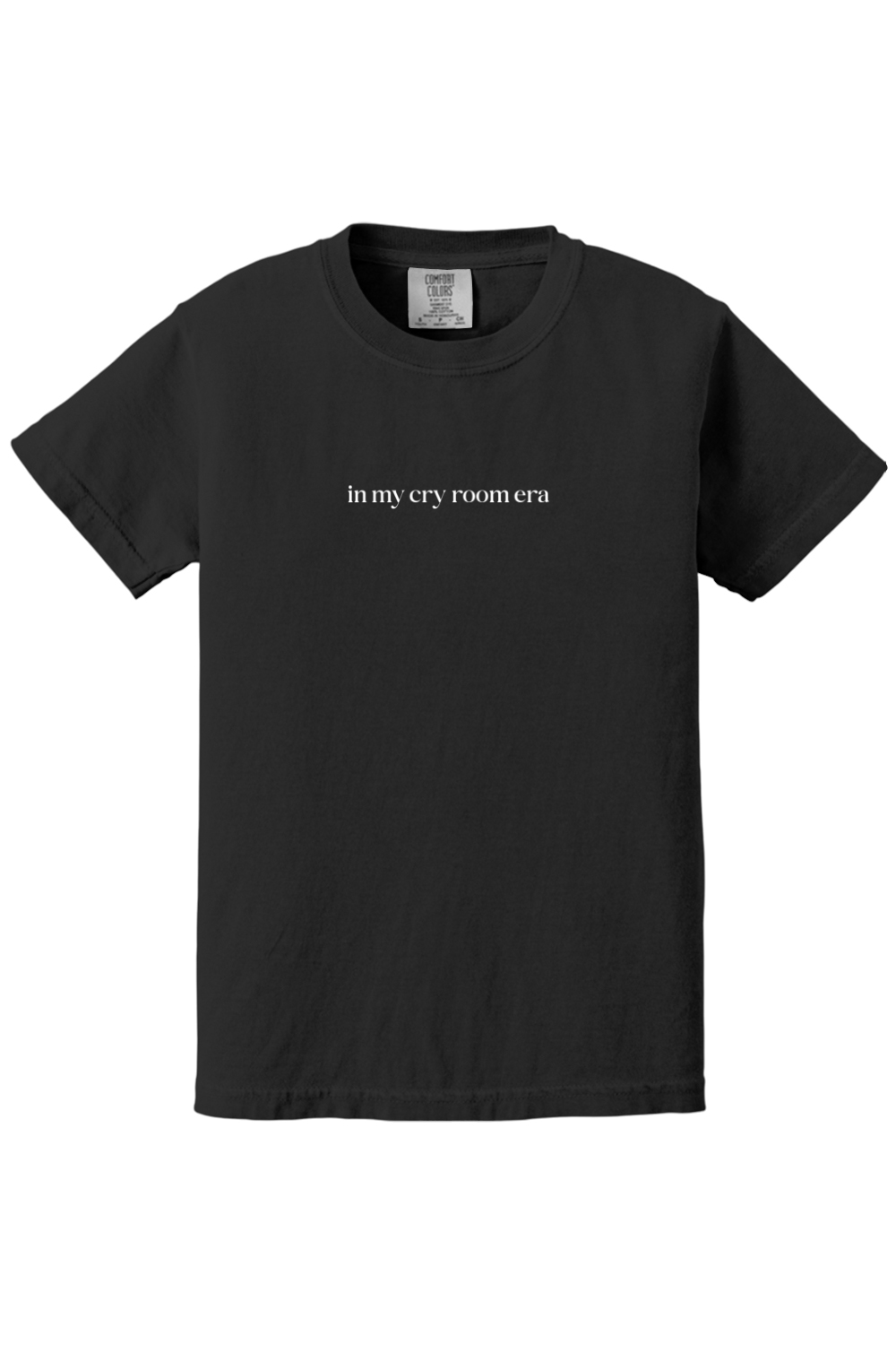 In My Cry Room Era Youth T-shirt - Comfort Colors