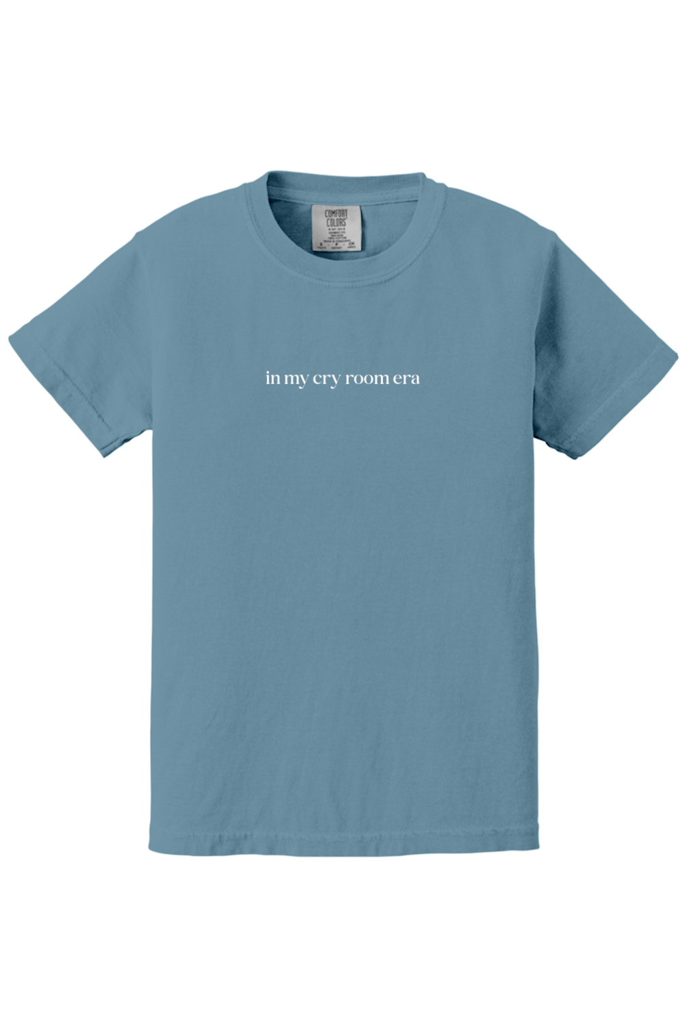 In My Cry Room Era Youth T-shirt - Comfort Colors