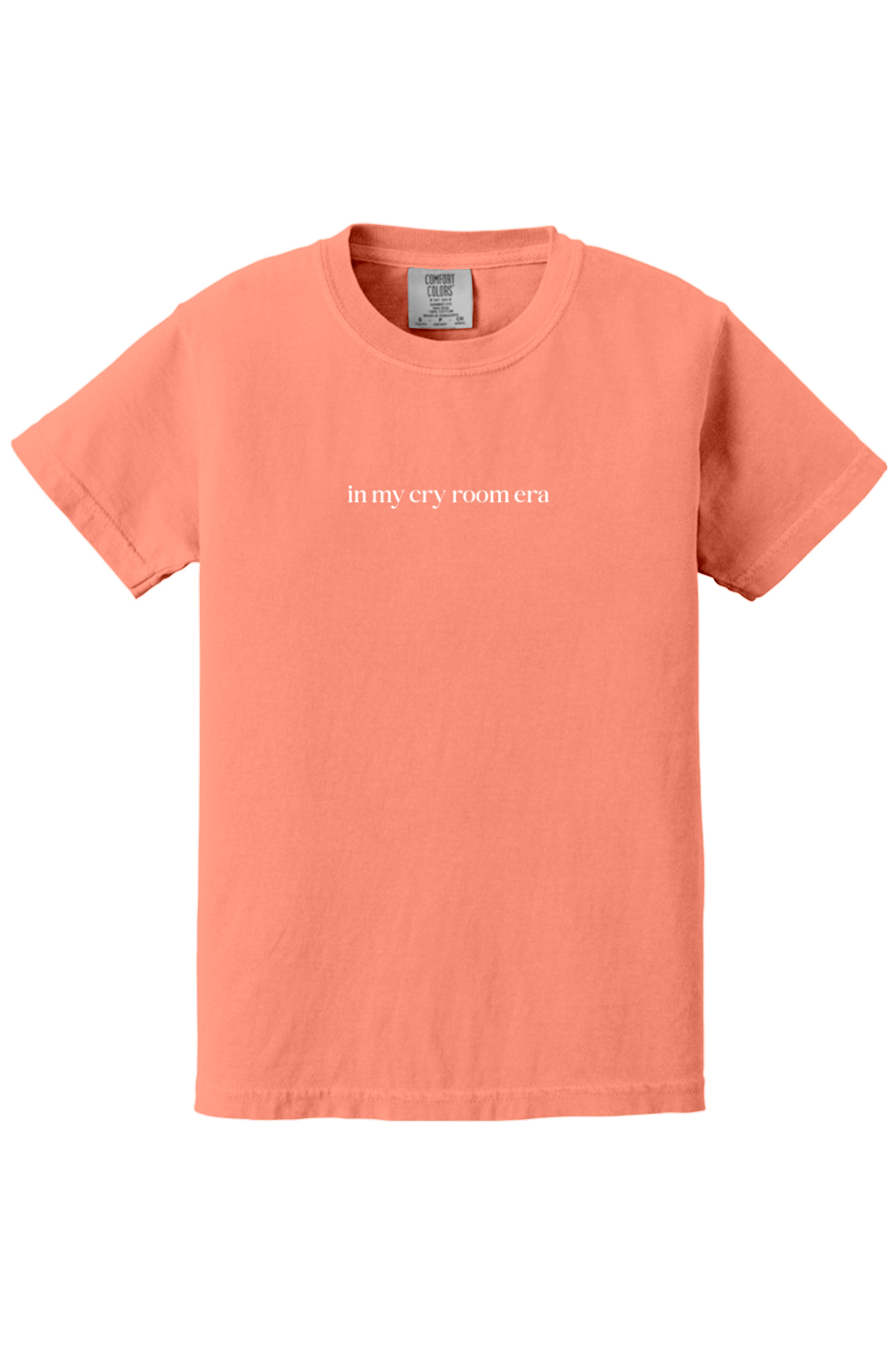 In My Cry Room Era Youth T-shirt - Comfort Colors