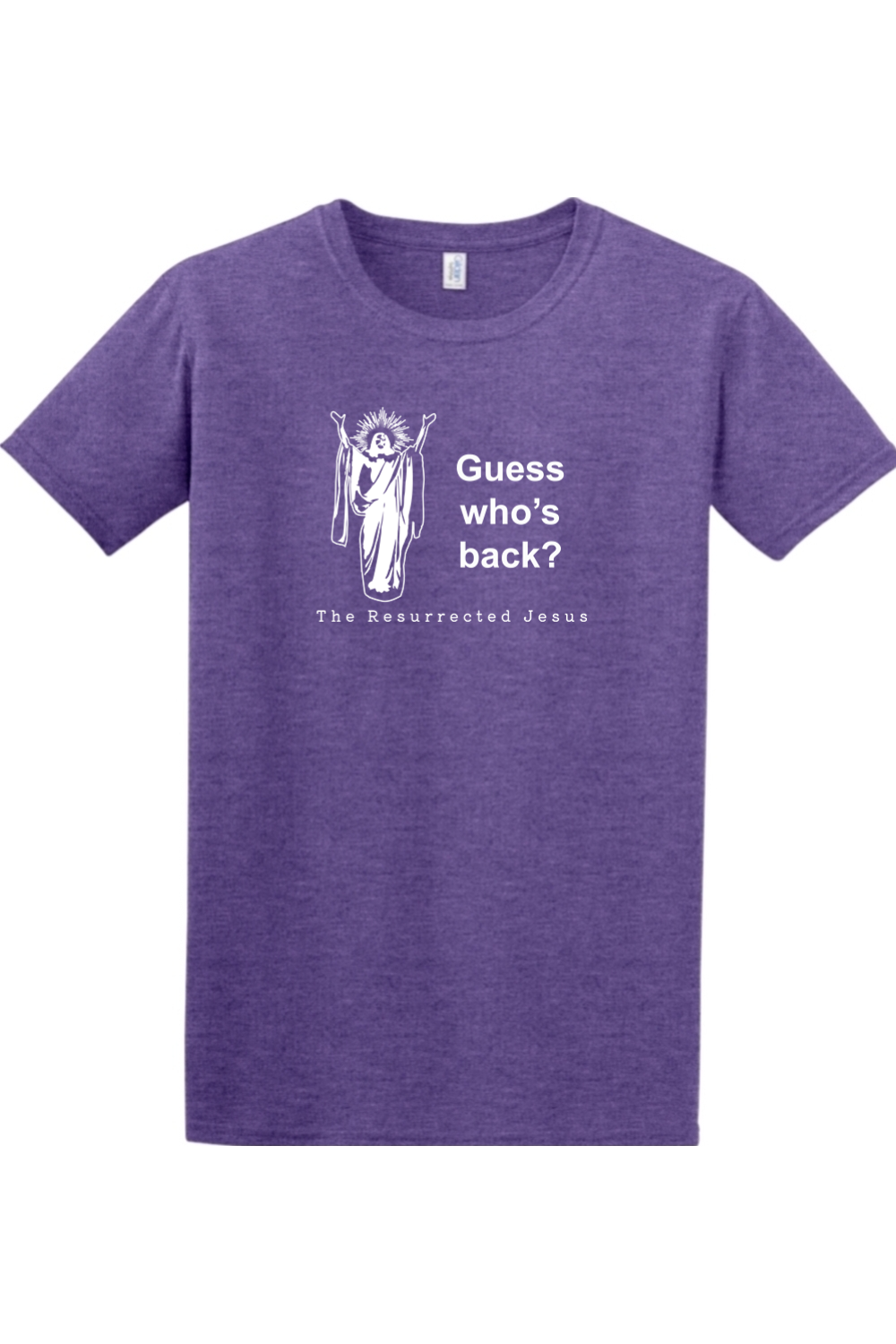 Guess Who's Back - Resurrection Jesus Adult T-Shirt