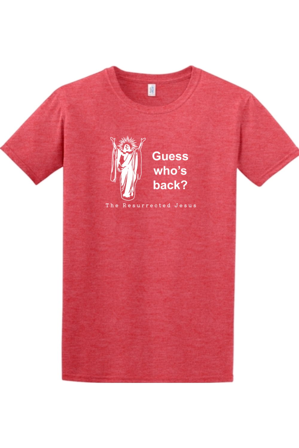 Guess Who's Back - Resurrection Jesus Adult T-Shirt