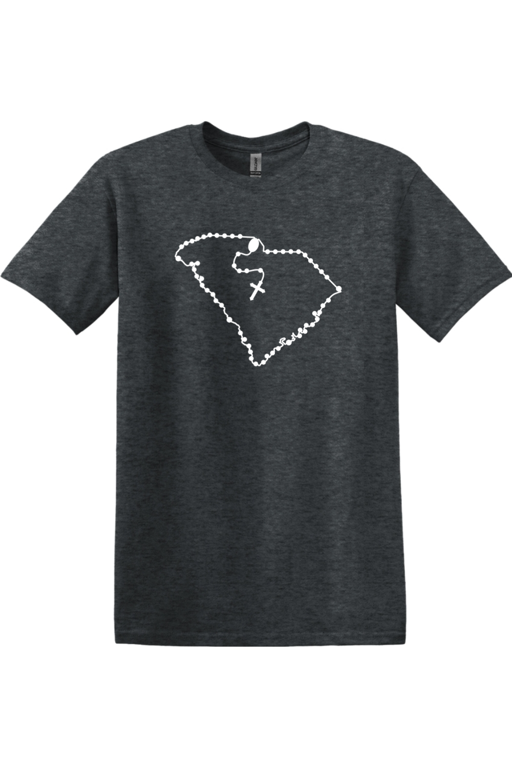 South Carolina Catholic Rosary Adult T-shirt