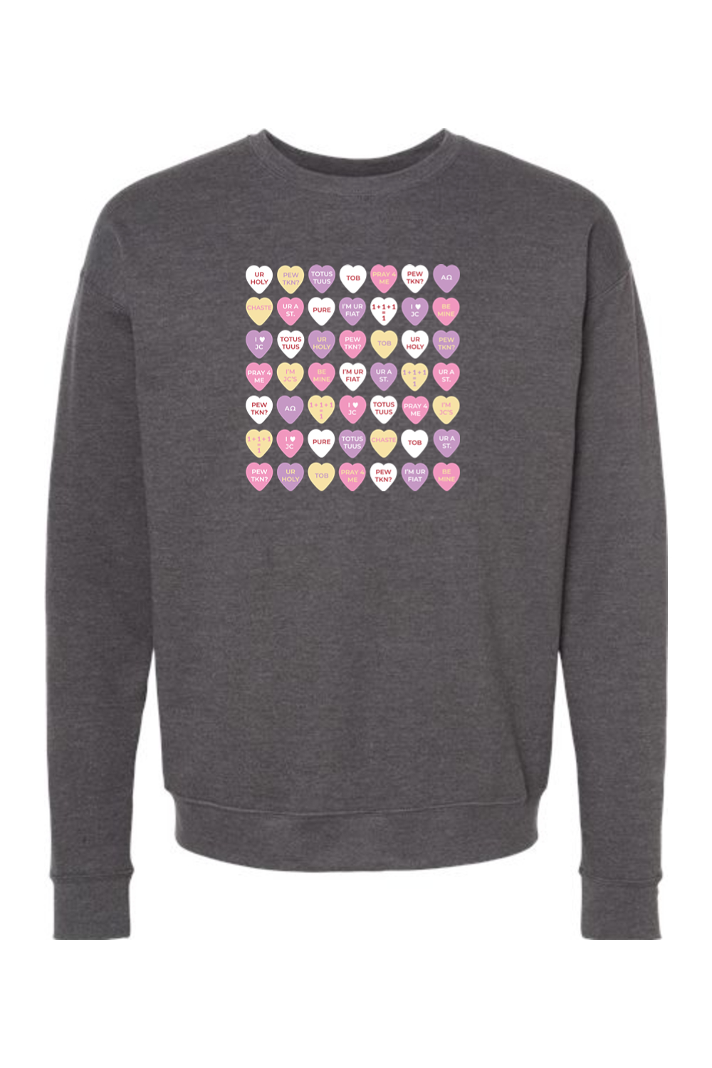 Candy Hearts - Crewneck Sweatshirt