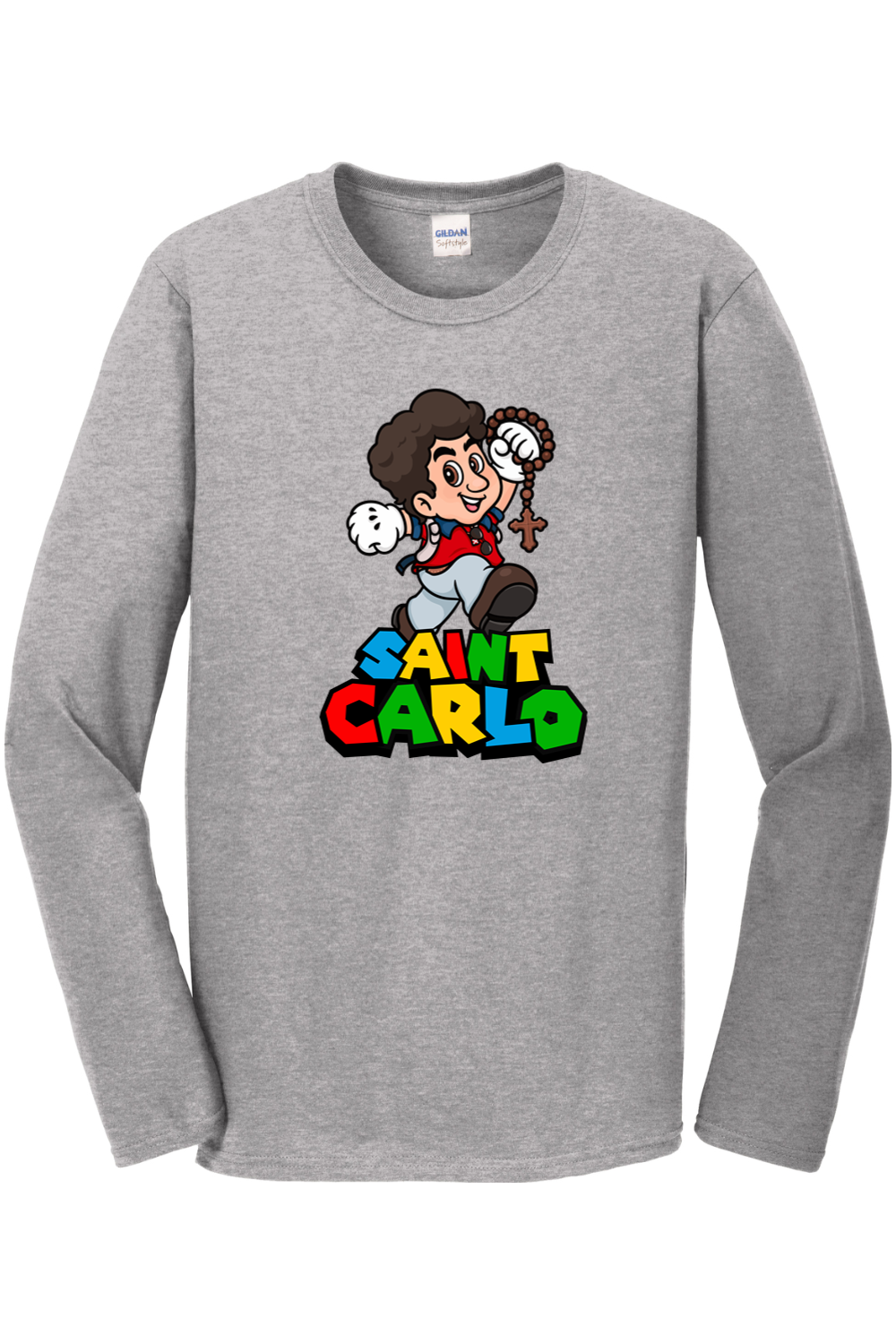 Super St. Carlo Acutis Long Sleeve
