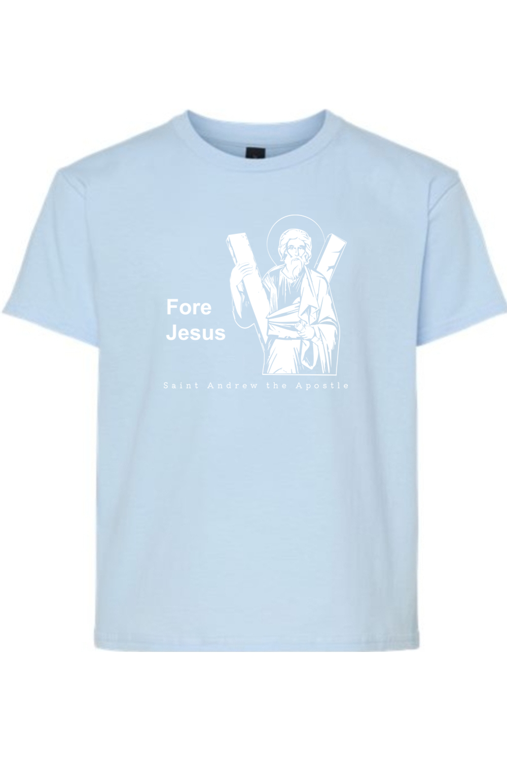 Fore Jesus - St. Andrew the Apostle Youth T-Shirt