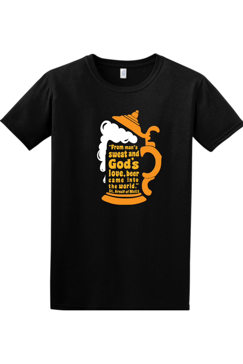 Beer Stein Quote - Adult T-shirt