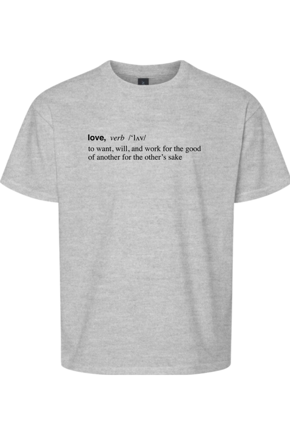 Love is a Verb - Love Youth T-Shirt