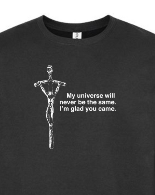 Glad He Came - Crucifix Crewneck Sweatshirt