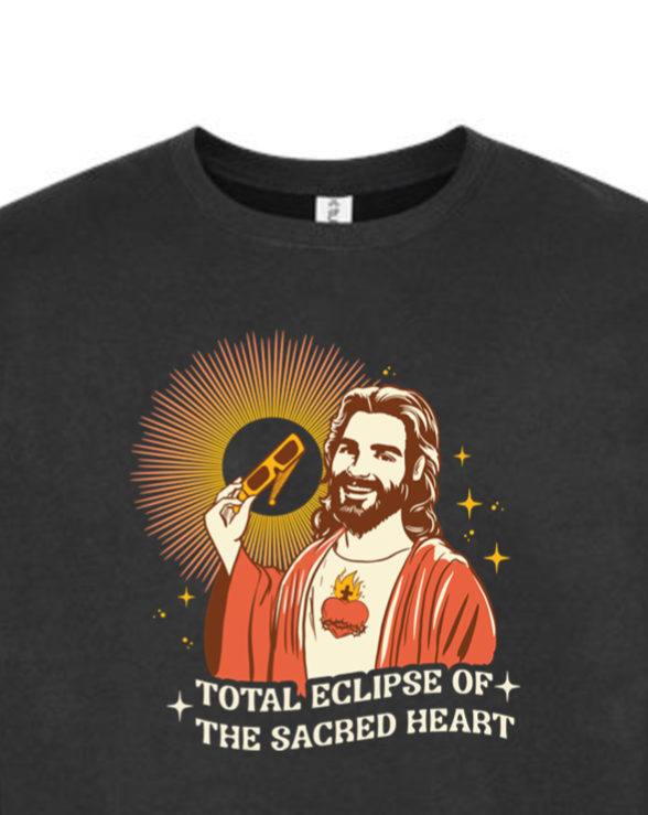 Total Eclipse of the Sacred Heart - Crewneck Sweatshirt