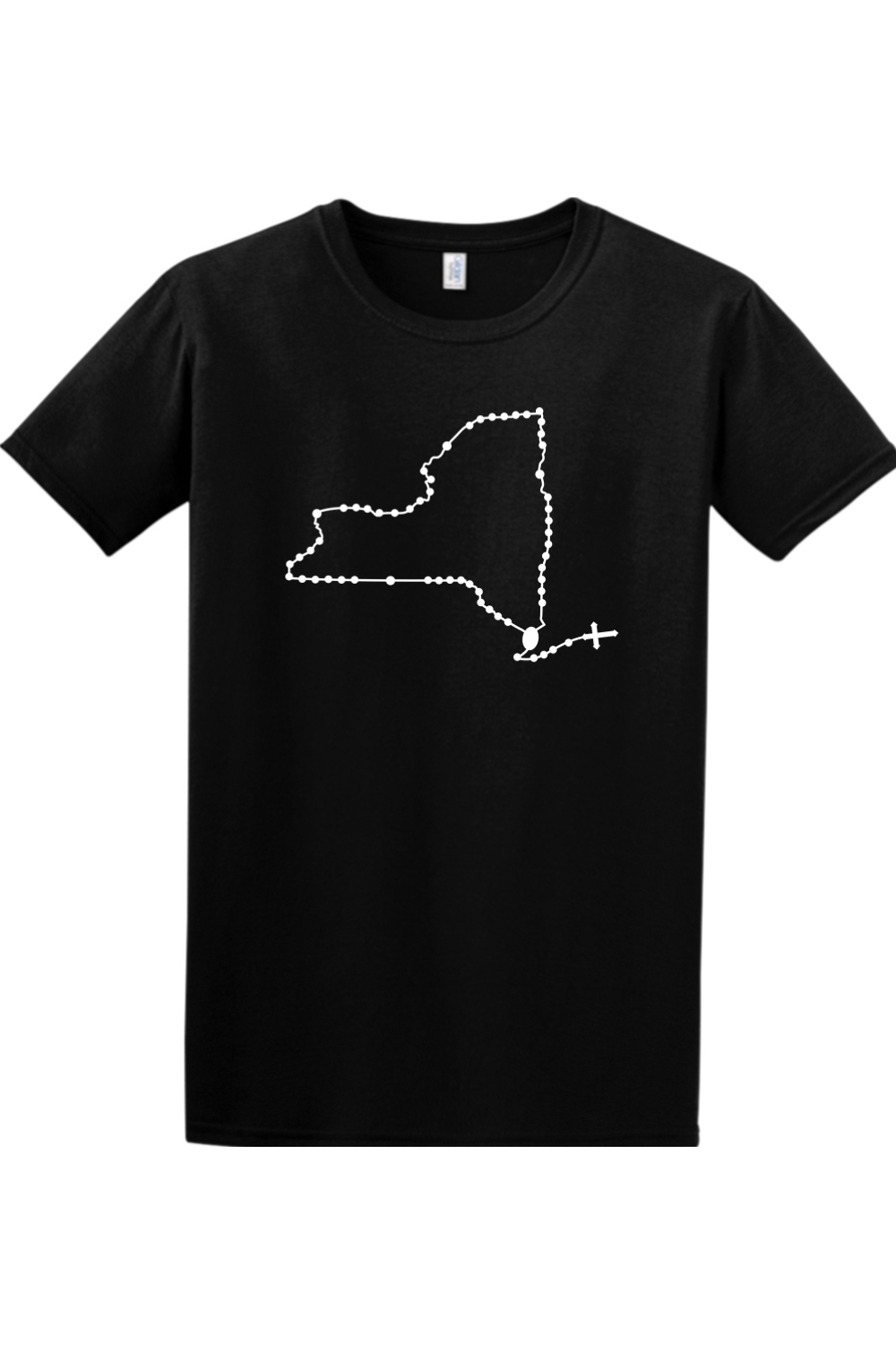 New York Catholic Rosary Adult T-shirt