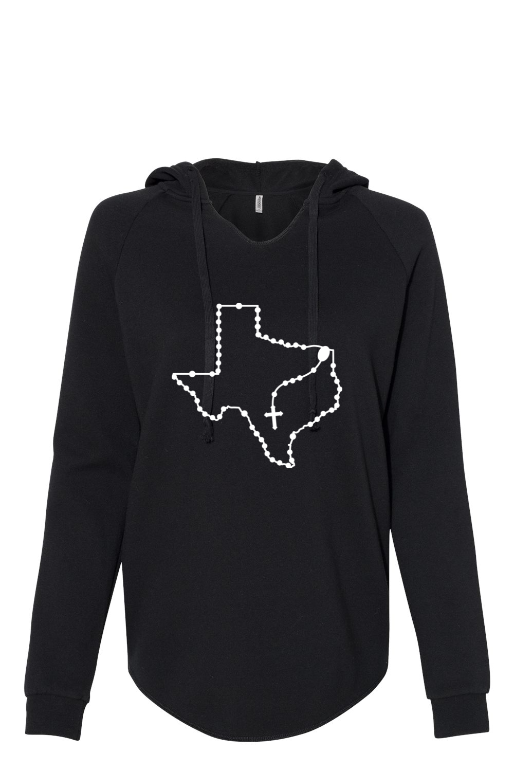 Texas Catholic Rosary Drop Hoodie