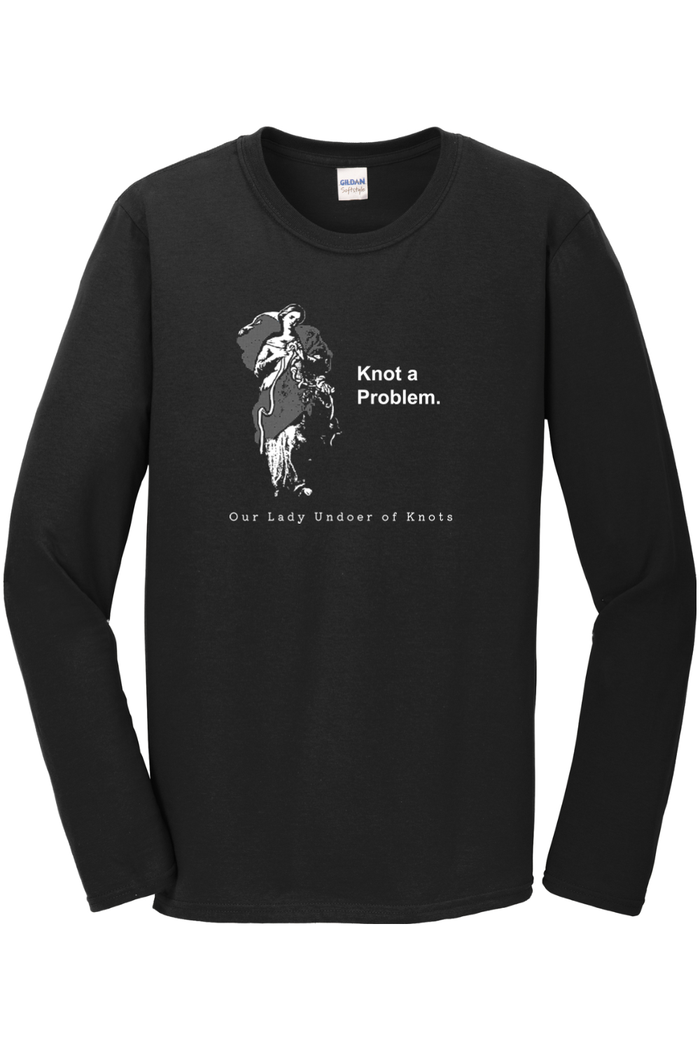 Knot a Problem - Our Lady Undoer of Knots Long Sleeve