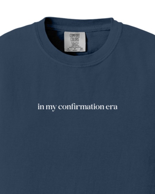 In My Confirmation Era Youth T-shirt - Comfort Colors