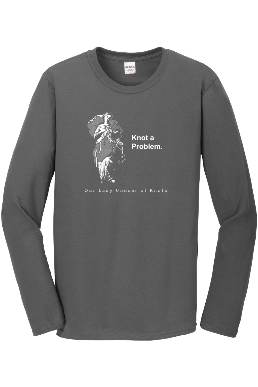 Knot a Problem - Our Lady Undoer of Knots Long Sleeve