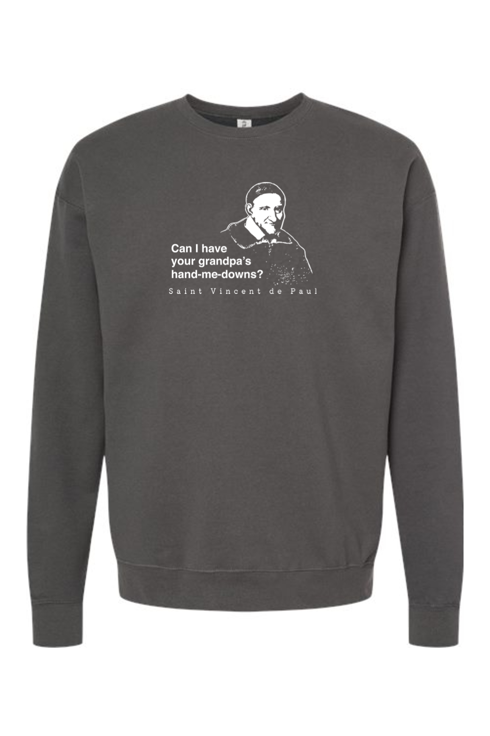 Grandpa's Hand-me-downs - St Vincent de Paul Crewneck Sweatshirt