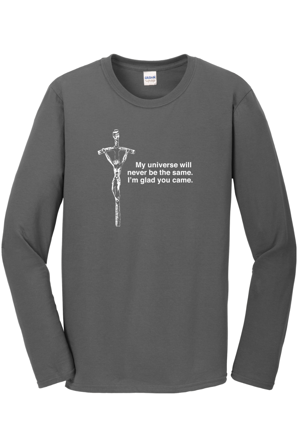 Glad He Came - Crucifix Long Sleeve