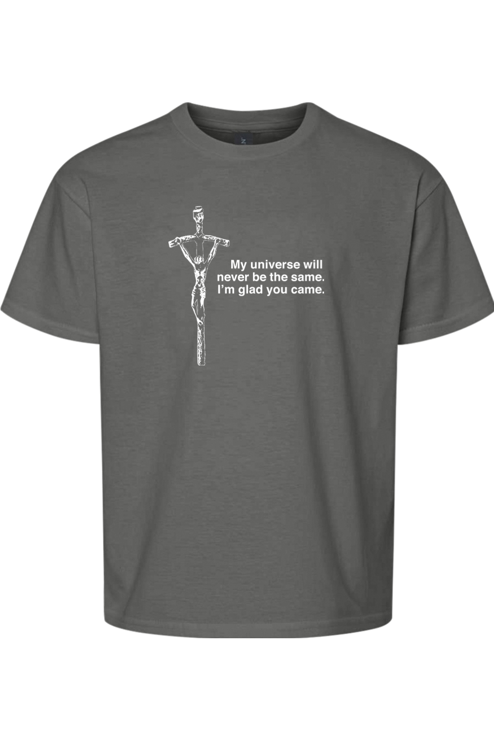 Glad He Came - Crucifix Youth T-Shirt