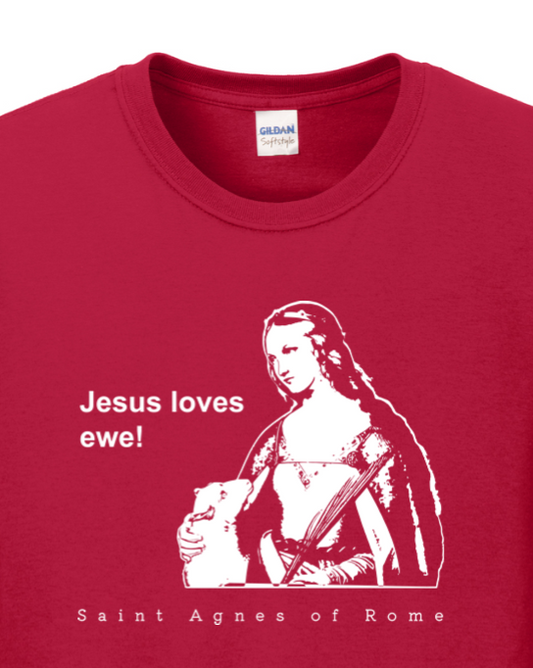 Jesus Loves Ewe - St. Agnes Long Sleeve