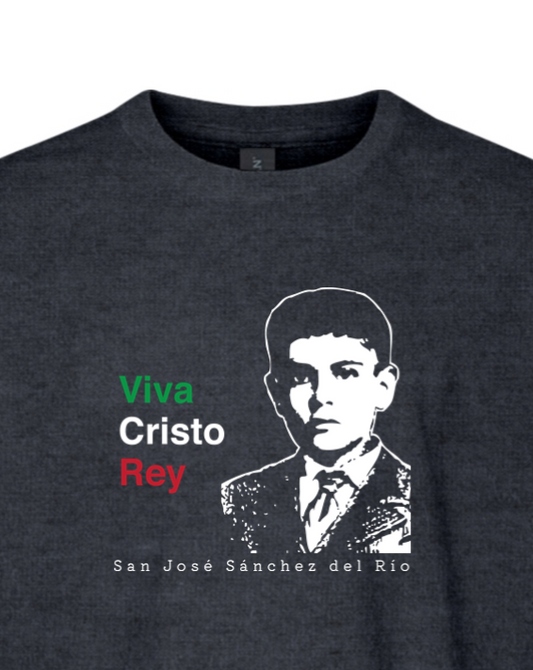 Viva Cristo Rey - St José Sánchez del Río Youth T-Shirt