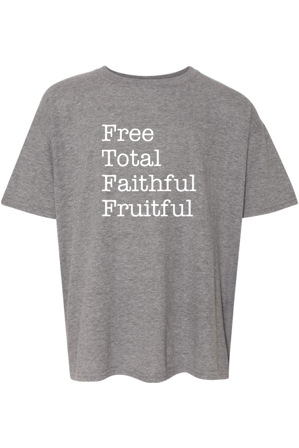 Free Total Faithful Fruitful - Theology of the Body Youth T-Shirt