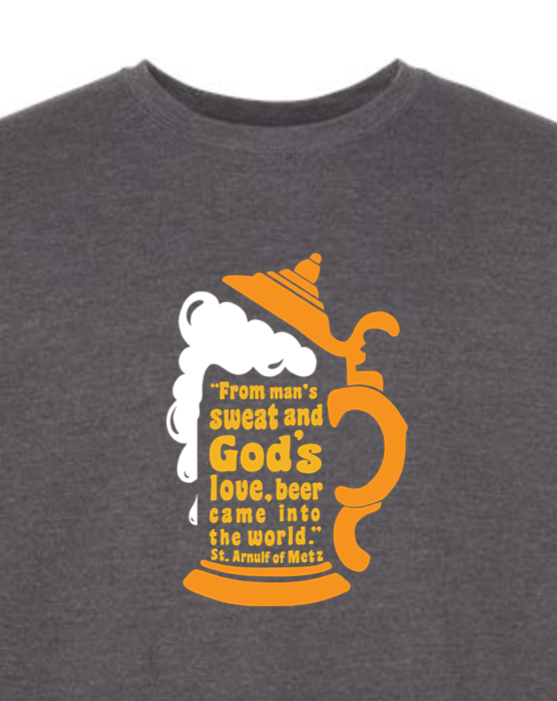 Beer Stein Quote - Crewneck Sweatshirt