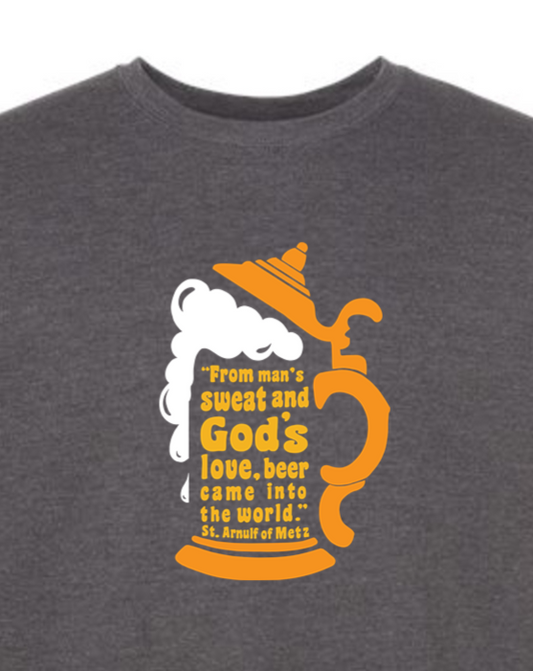 Beer Stein Quote - Crewneck Sweatshirt