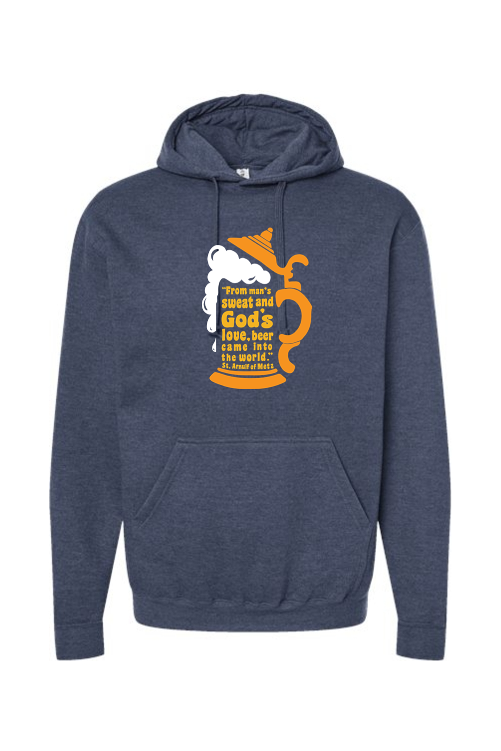 Beer Stein Quote - Hoodie Sweatshirt